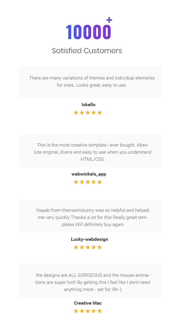 MegaOne - One Page Parallax