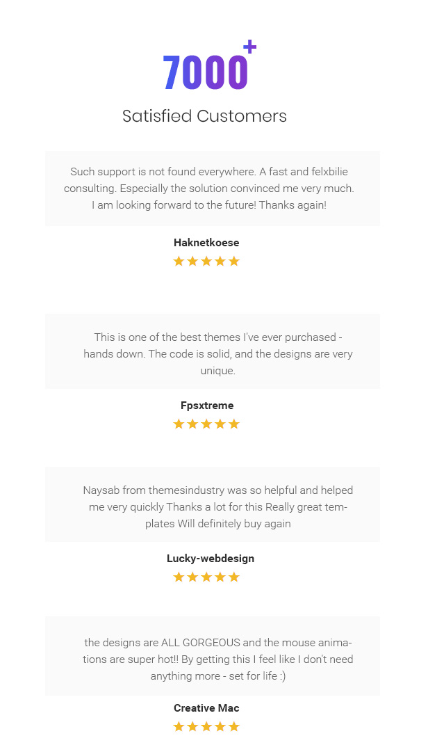 MegaOne - One Page Parallax - 12