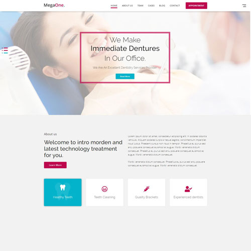 Création site dentiste cabinet dentaire