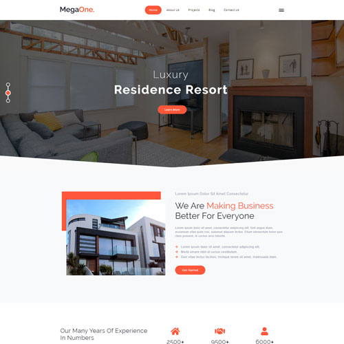 Création site immobilier real estate