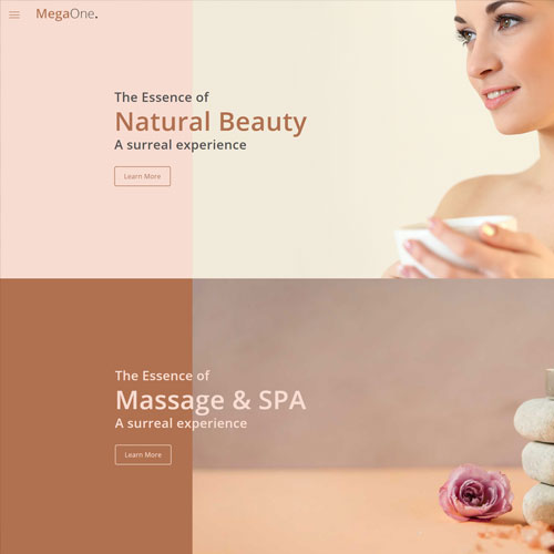 Création site spa bien-être relaxation